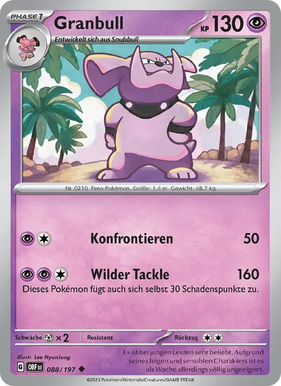 Granbull 88 – Obsidian Flammen