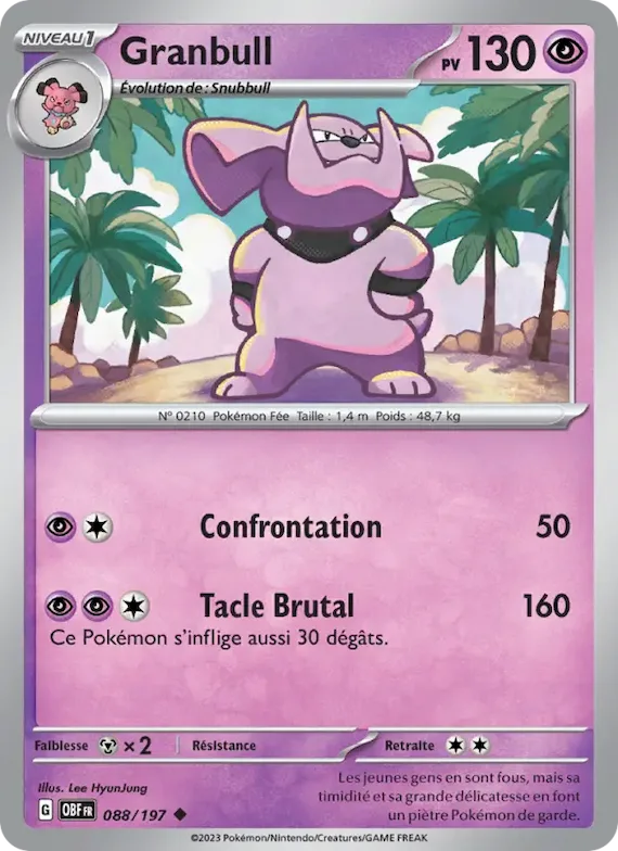 Granbull 88 – Flammes Obsidiennes