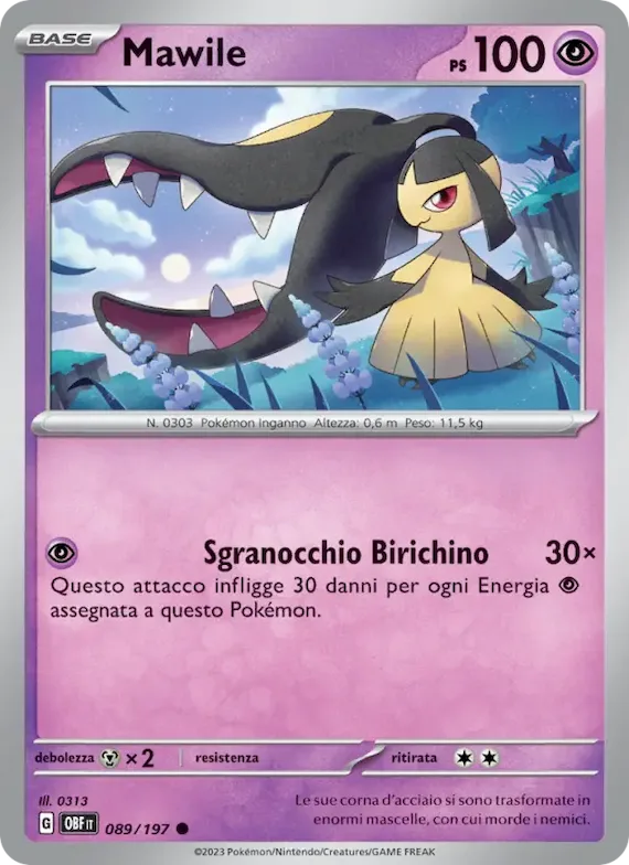 Mawile 89 – Ossidiana Infuocata
