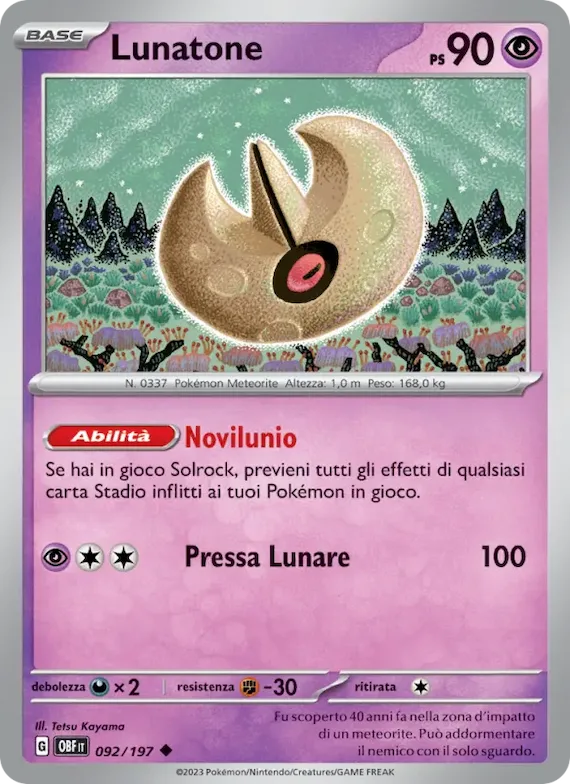 Lunatone 92 – Ossidiana Infuocata