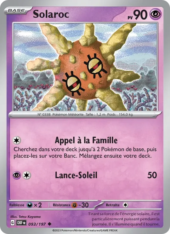 Solaroc 93 – Flammes Obsidiennes