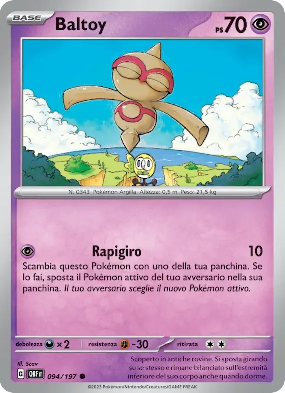 Baltoy 94 – Ossidiana Infuocata