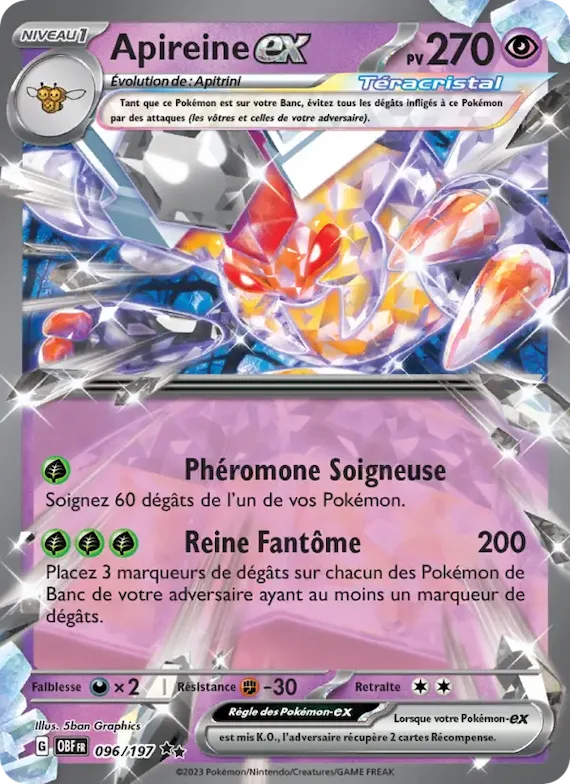 Apireine-ex 96 – Flammes Obsidiennes