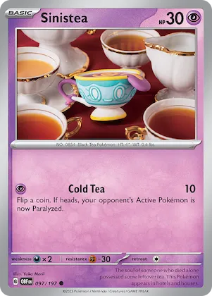 Sinistea #97 – Obsidian Flames