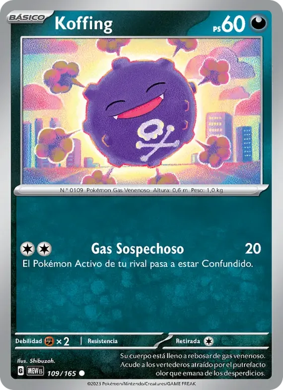 Koffing 109 – Escarlata y Púrpura – 151