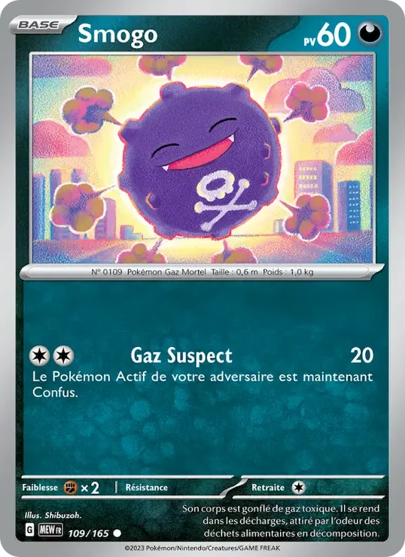 Smogo 109 – Écarlate et Violet – 151