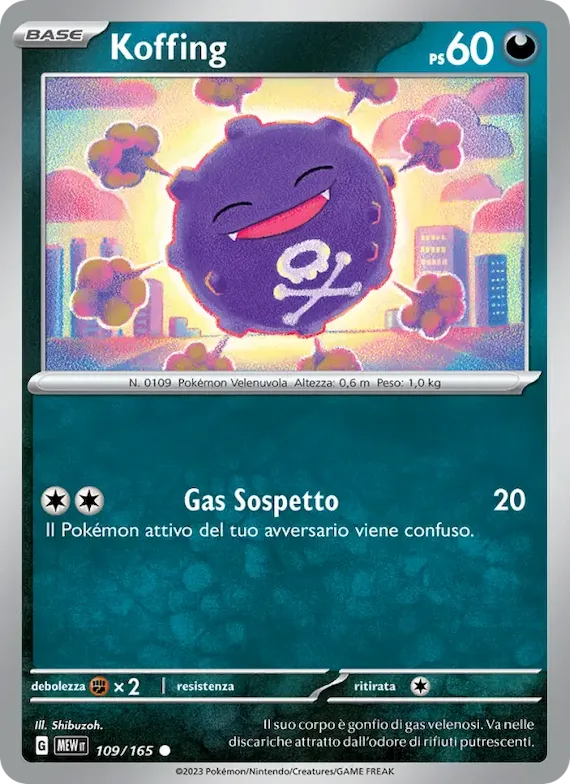 Koffing 109 – Scarlatto e Violetto – 151