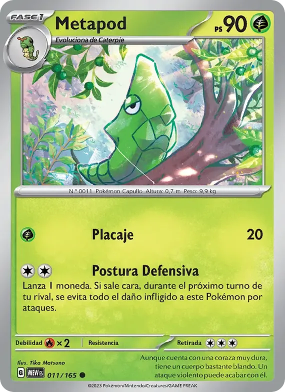 Metapod 11 – Escarlata y Púrpura – 151
