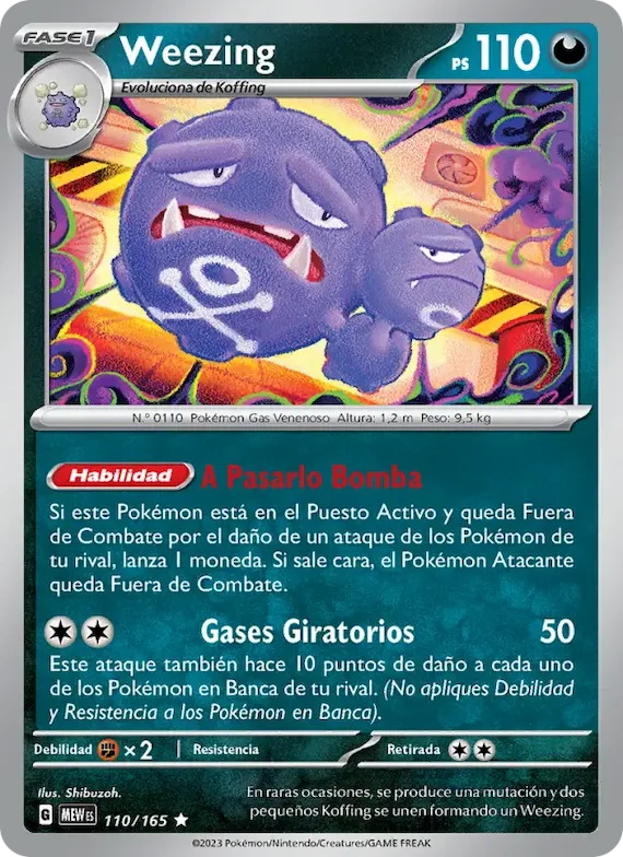 Weezing 110 – Escarlata y Púrpura – 151