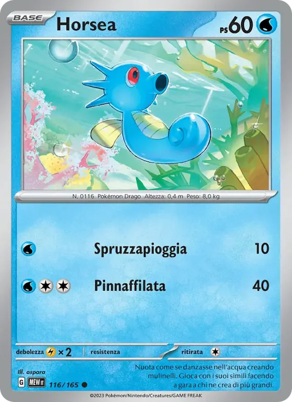 Horsea 116 – Scarlatto e Violetto – 151