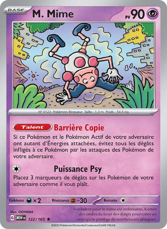 M. Mime 122 – Écarlate et Violet – 151