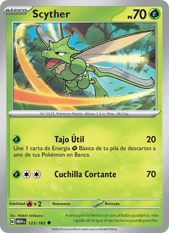 Scyther 123 – Escarlata y Púrpura – 151
