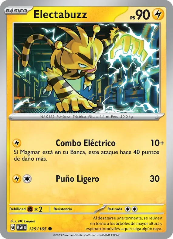 Electabuzz 125 – Escarlata y Púrpura – 151
