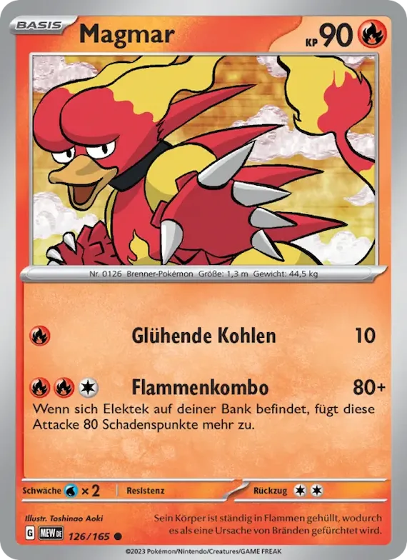 Magmar 126 – Karmesin & Purpur – 151