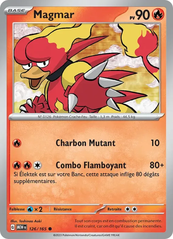 Magmar 126 – Écarlate et Violet – 151