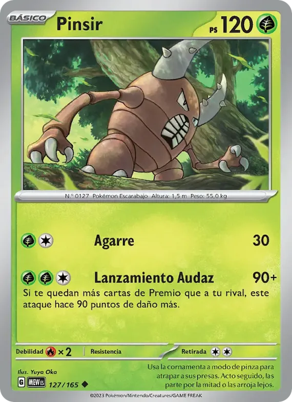 Pinsir 127 – Escarlata y Púrpura – 151