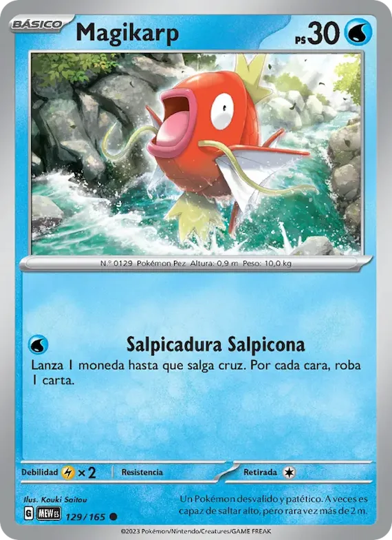 Magikarp 129 – Escarlata y Púrpura – 151