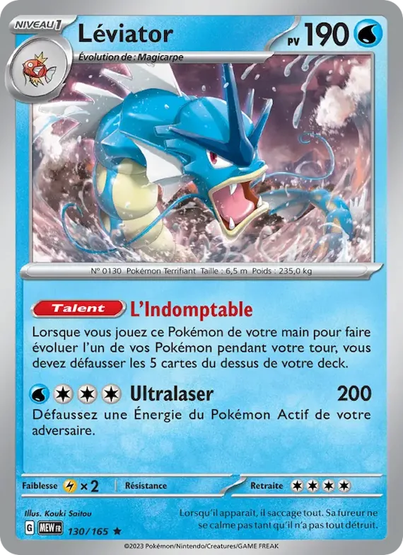 Léviator 130 – Écarlate et Violet – 151