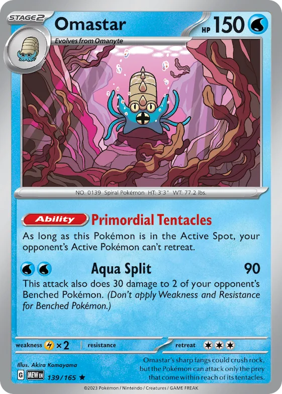 Omastar 139 – Escarlate e Violeta – 151