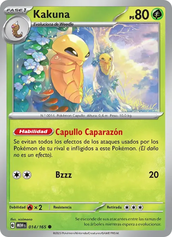 Kakuna 14 – Escarlata y Púrpura – 151