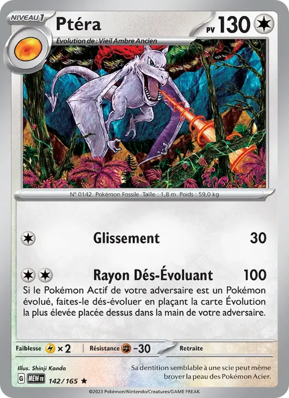 Ptéra 142 – Écarlate et Violet – 151