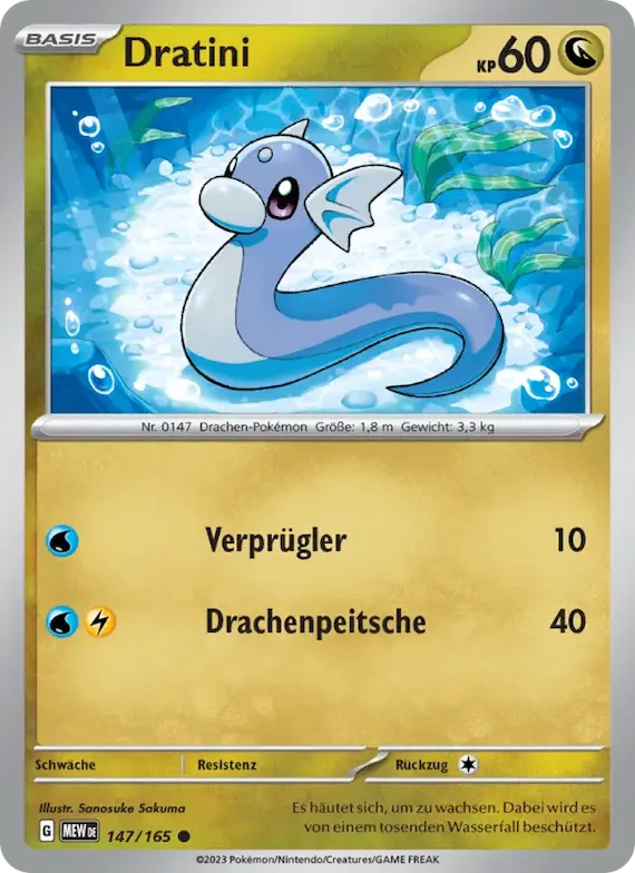 Dratini 147 – Karmesin & Purpur – 151