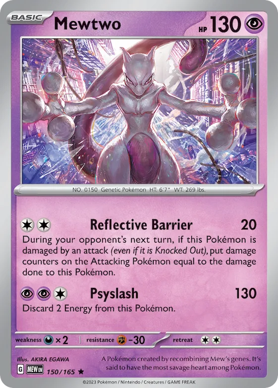 Mewtwo #150 – Scarlet & Violet 151