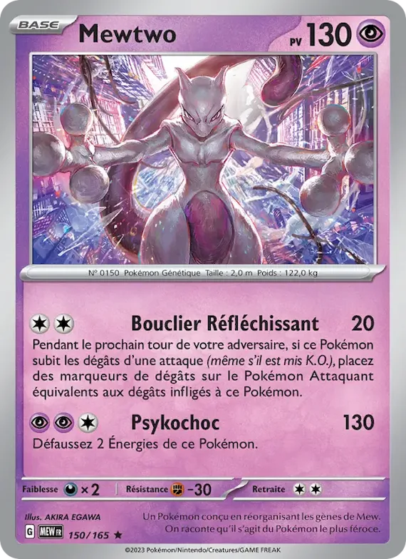 Mewtwo 150 – Écarlate et Violet – 151