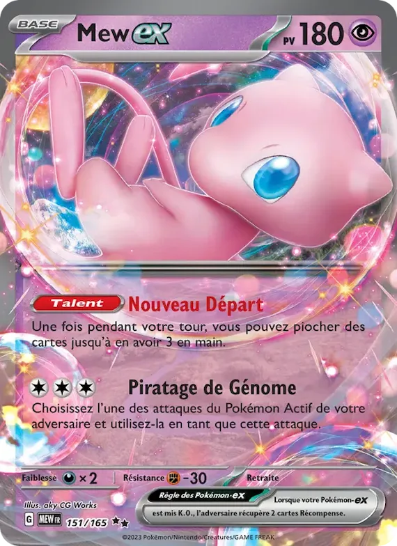 Mew-ex 151 – Écarlate et Violet – 151