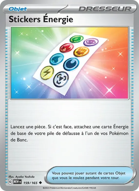 Stickers Énergie 159 – Écarlate et Violet – 151
