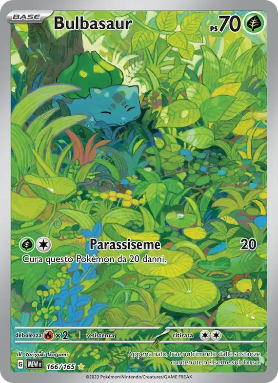 Bulbasaur 166 – Scarlatto e Violetto – 151
