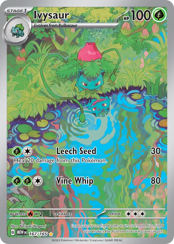 Ivysaur #167 – Scarlet & Violet 151