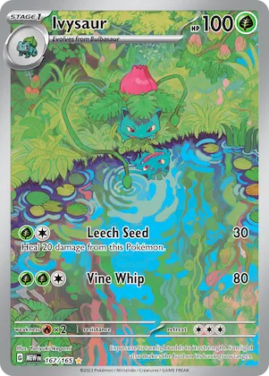 Ivysaur #167 – Scarlet & Violet 151