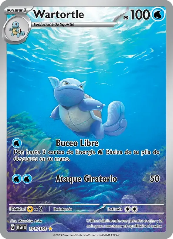Wartortle 171 – Escarlata y Púrpura – 151