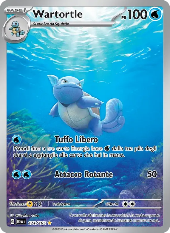 Wartortle 171 – Scarlatto e Violetto – 151