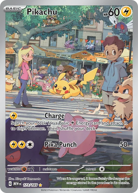 Pikachu #173 – Scarlet & Violet 151