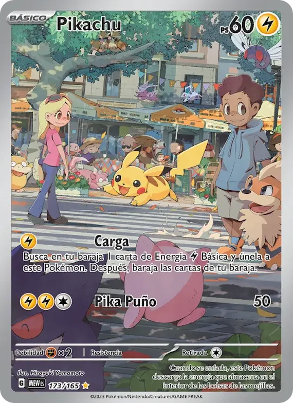 Pikachu 173 – Escarlata y Púrpura – 151