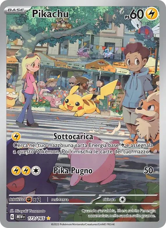 Pikachu 173 – Scarlatto e Violetto – 151