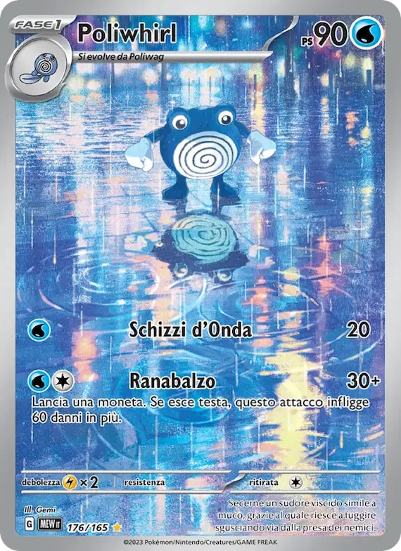 Poliwhirl 176 – Scarlatto e Violetto – 151