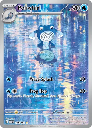 Poliwhirl #176 – Scarlet & Violet 151