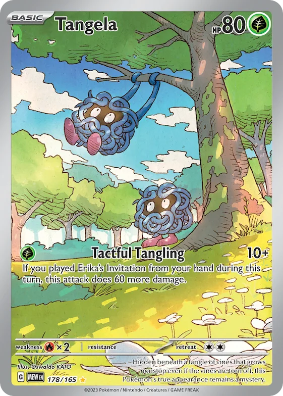 Tangela #178 – Scarlet & Violet 151