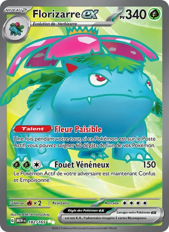 Florizarre-ex 182 – Écarlate et Violet – 151