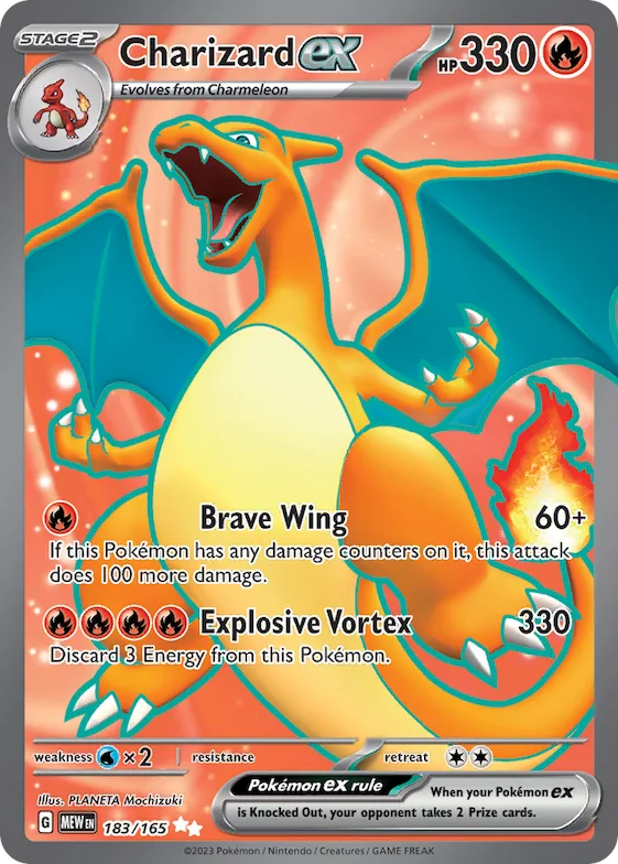 Charizard ex #183 – Scarlet & Violet 151