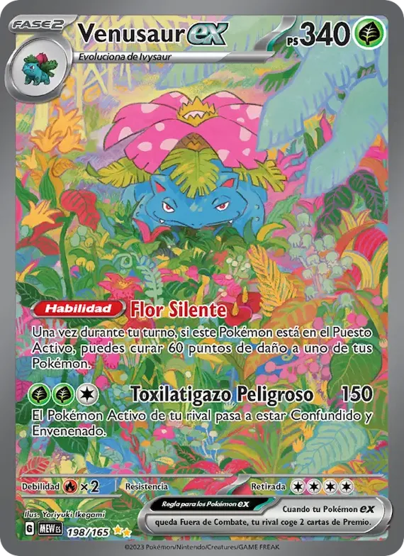 Venusaur ex 198 – Escarlata y Púrpura – 151