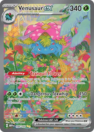 Venusaur ex #198 – Scarlet & Violet 151