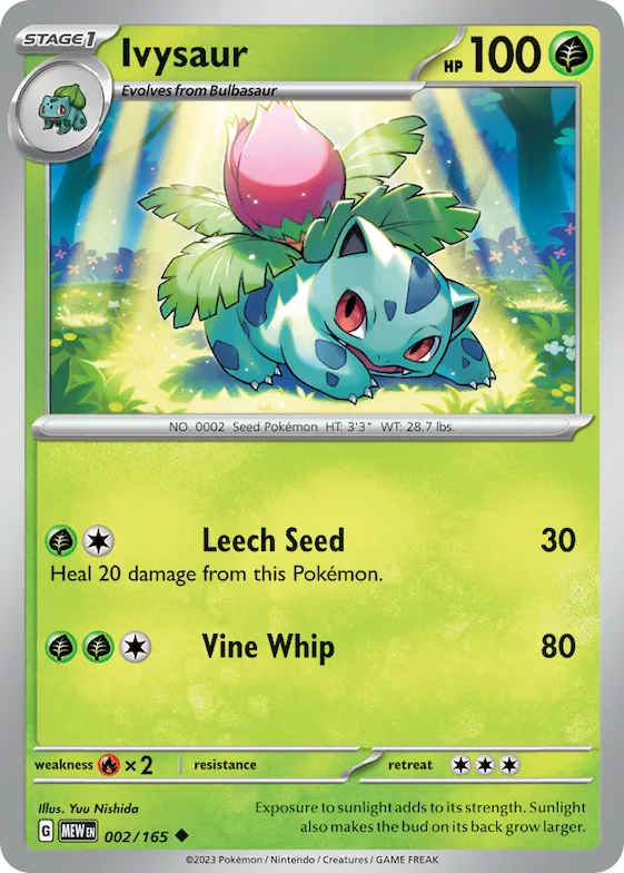 Ivysaur #2 – Scarlet & Violet 151