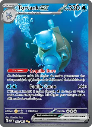 Tortank-ex n° 200 – Écarlate et Violet – 151