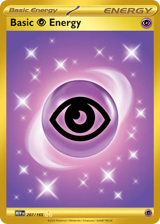Basic Psychic Energy #207 – Scarlet & Violet 151