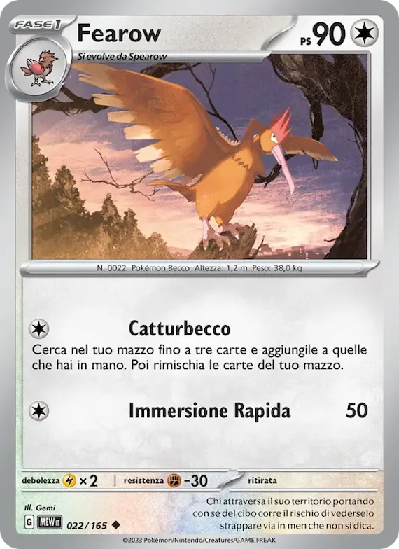 Fearow 22 – Scarlatto e Violetto – 151