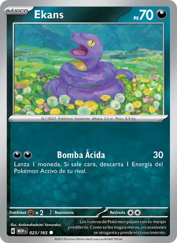 Ekans 23 – Escarlata y Púrpura – 151